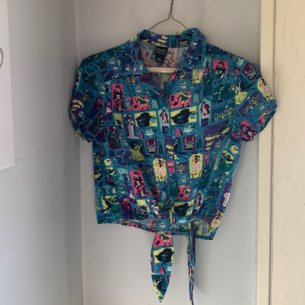 Disney Haunted Mansion Shag Shirt